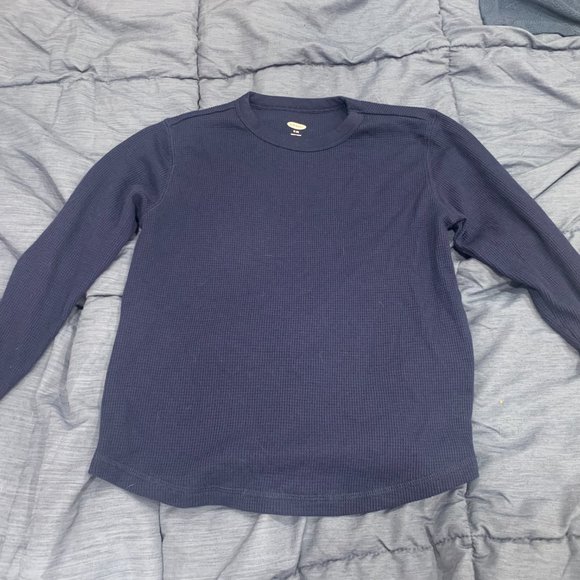 Waffle knit long sleeved t - Picture 1 of 4